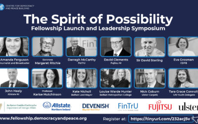 The Spirit of Possibility | 2 September | LIVE from Stormont