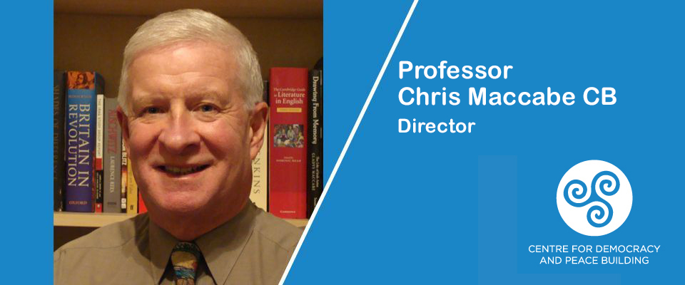 Professor Chris Maccabe, CB